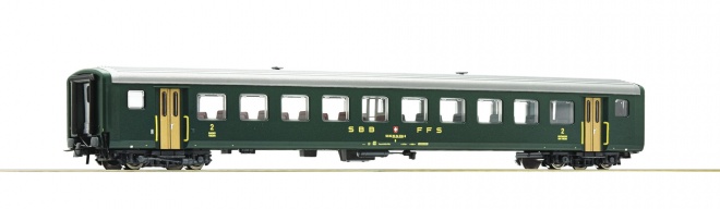 Passenger Car /2nd Class type EW II<br /><a href='images/pictures/Roco/Roco-74562.jpg' target='_blank'>Full size image</a>
